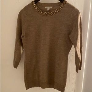 NY&C Work Sweater Top 3/4 Sleeve
